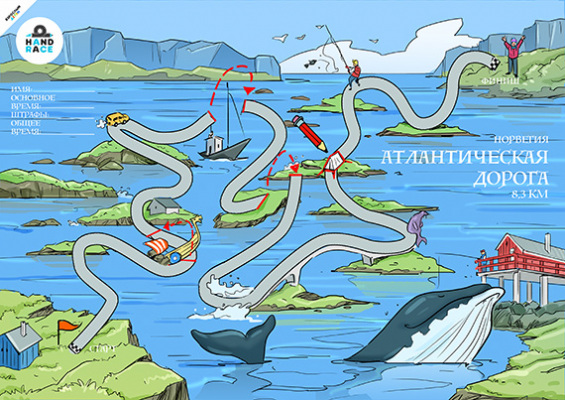 Атлантическая дорога, Норвегия